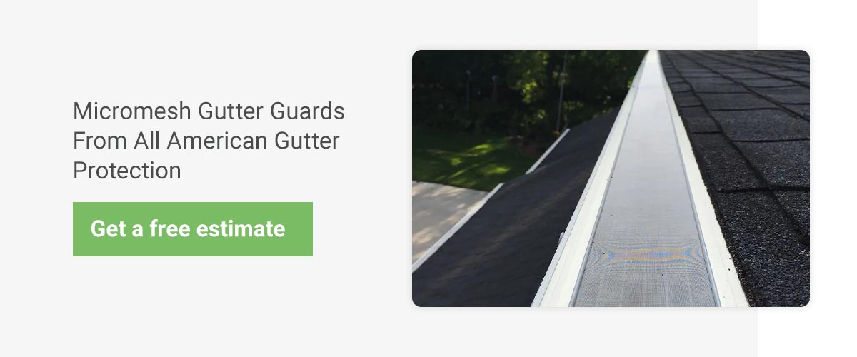 Micromesh Gutter Guards From All American Gutter Protection