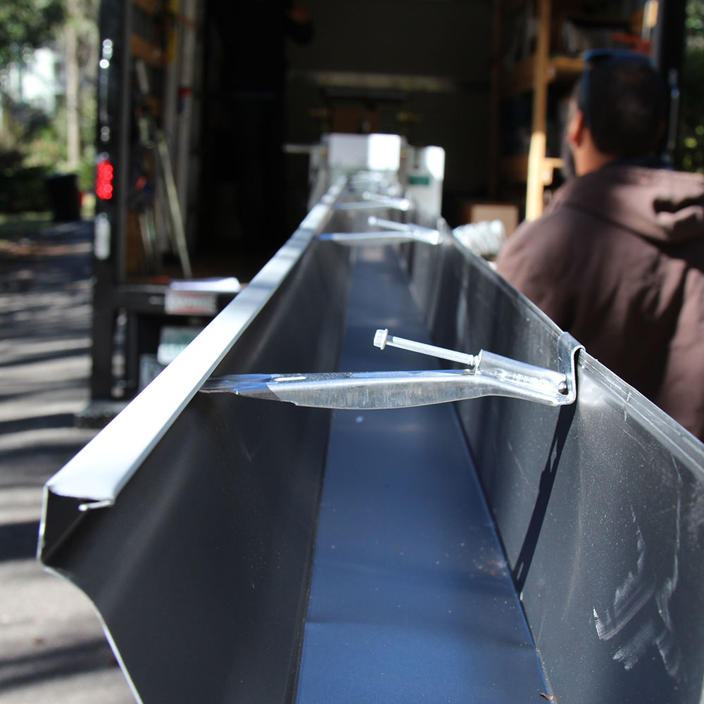 Custom Aluminum Gutters