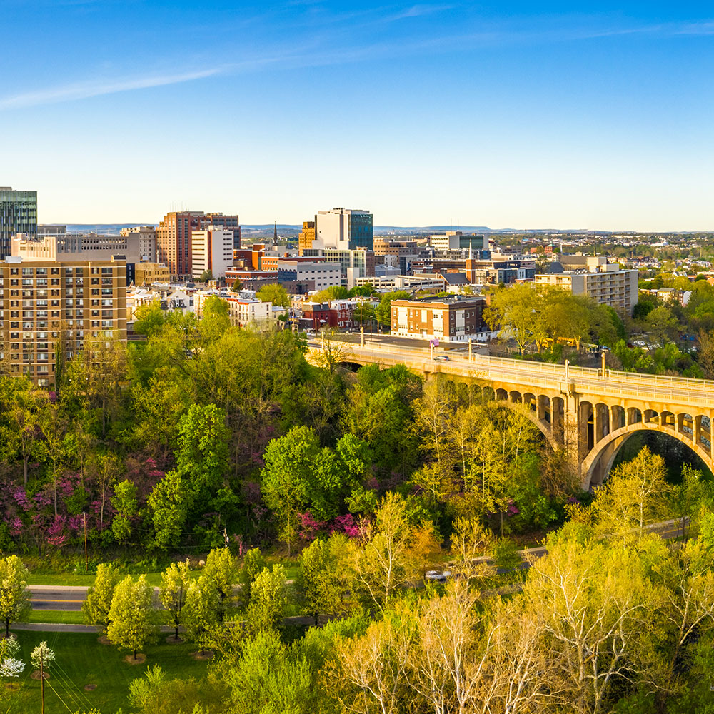 Allentown, PA skyline