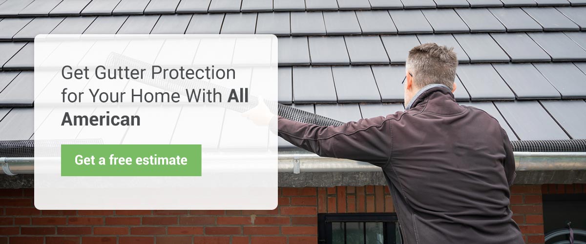 Get Gutter Protection for Your Home With All American